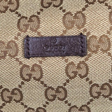 Gucci Crossbody Canvas Shoulder Bag Brown