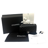 Chanel Mini Classic Flap Crossbody Bag Brand New Black