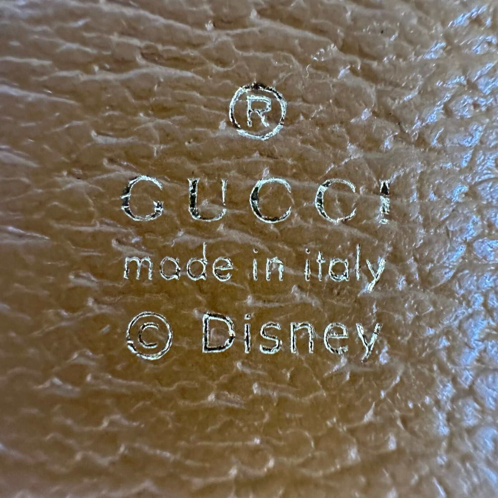 Gucci X Disney Collaboration Mickey GG Folio Fold Wallet