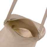 Bottega Veneta Intrecciato Nappa Shoulder Bag Leather Ivory