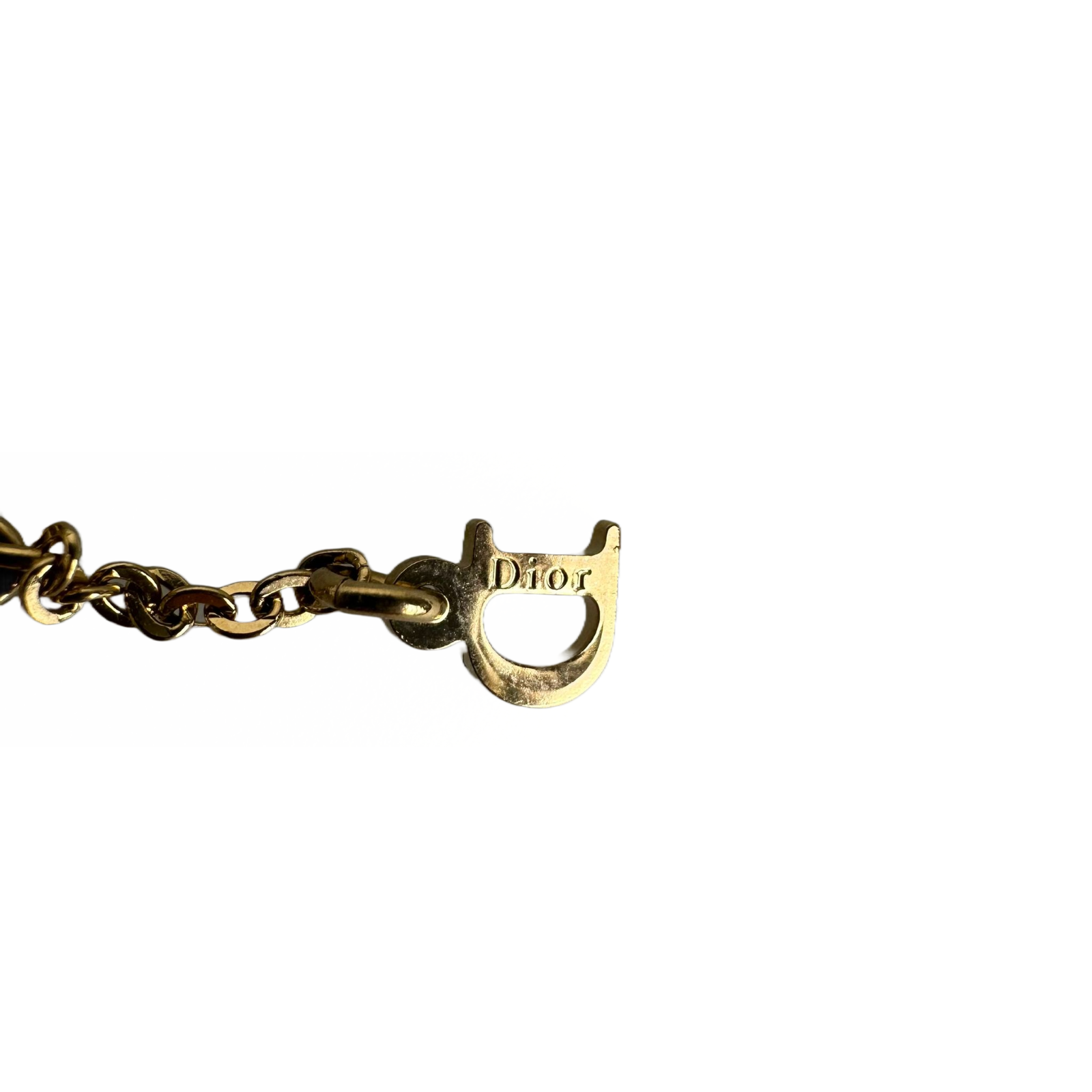 Christian Dior ‘I Love Dior’ Heart Bracelet Gold