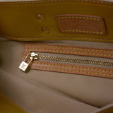 Louis Vuitton Monogram Vernis Reade PM Bag, Tan and Yellow
