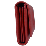 Gucci Soho Pebbled Calfskin Long Continental Wallet Red