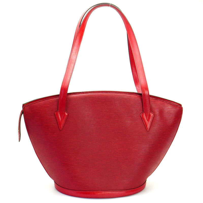 Louis Vuitton Saint Jacques Epi Leather Shoulder Bag Red