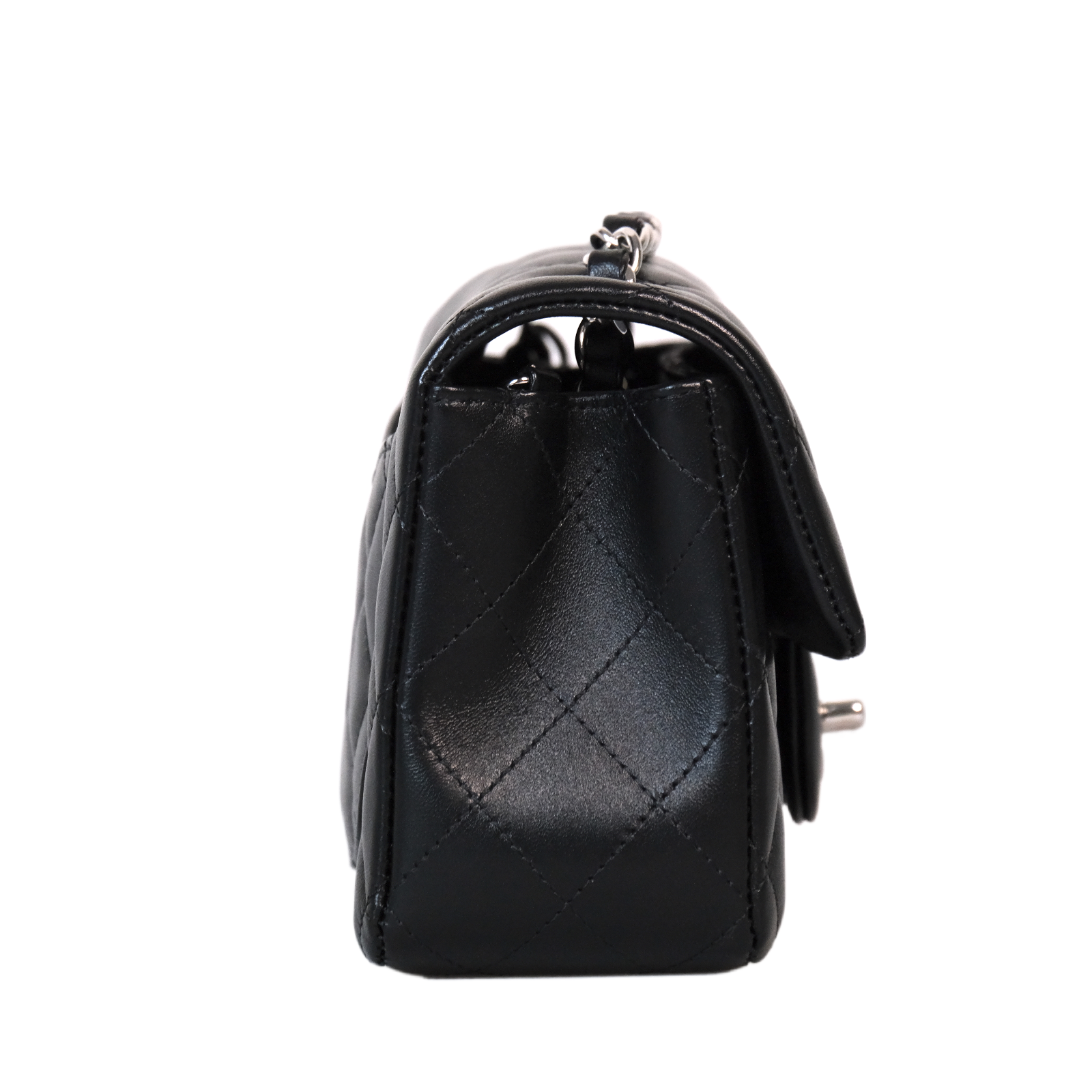Chanel Mini Classic Flap Crossbody Bag Brand New Black