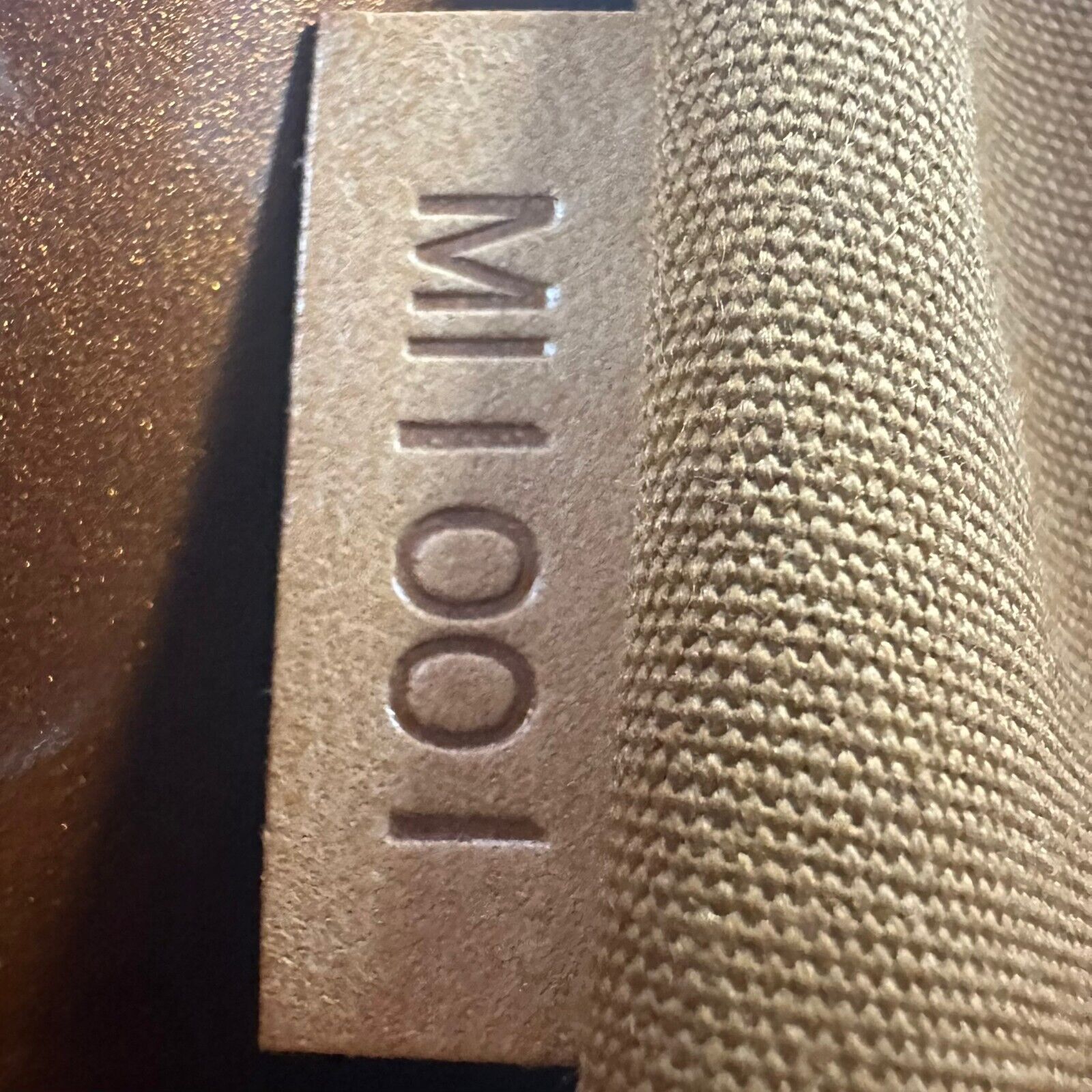 Louis Vuitton Monogram Vernis Reade PM Bag, Bronze