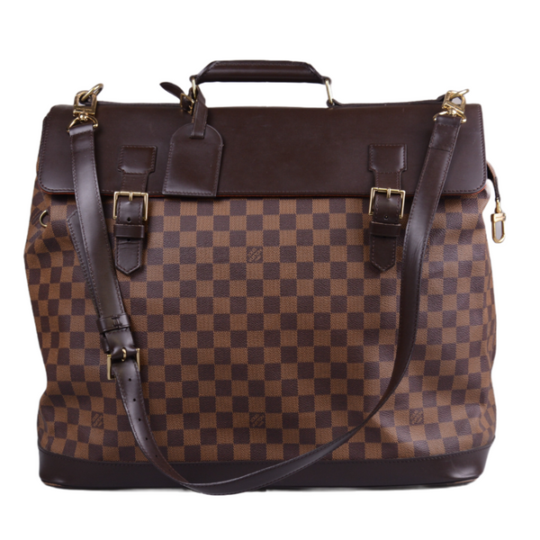 Louis VUITTON Large West End Travel Bag in Superb Ebony Damier 