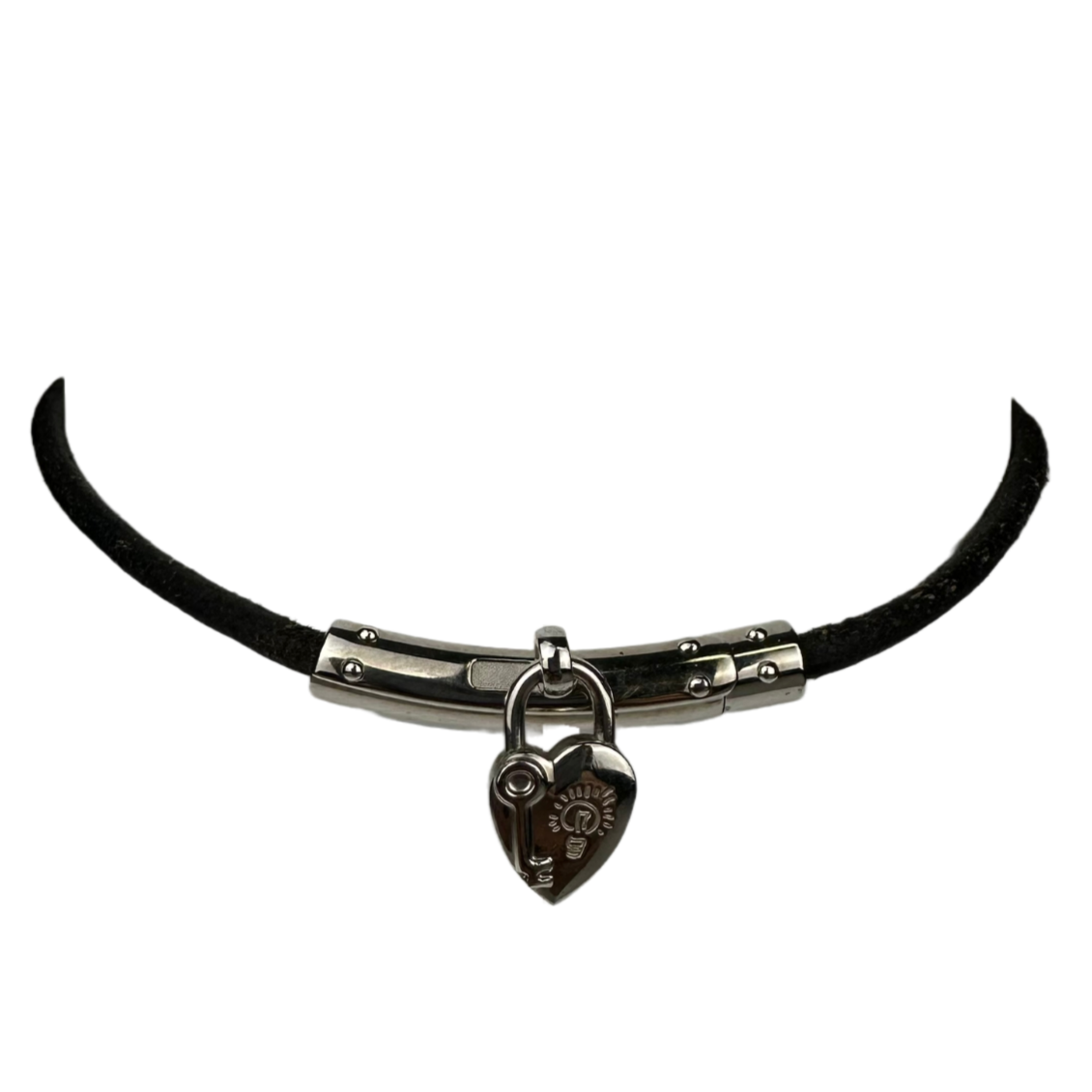 Hermes Viviride Choker Necklace Heart Cadena Motif